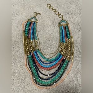 Stella & Dot Zahara Bib Statement Necklace